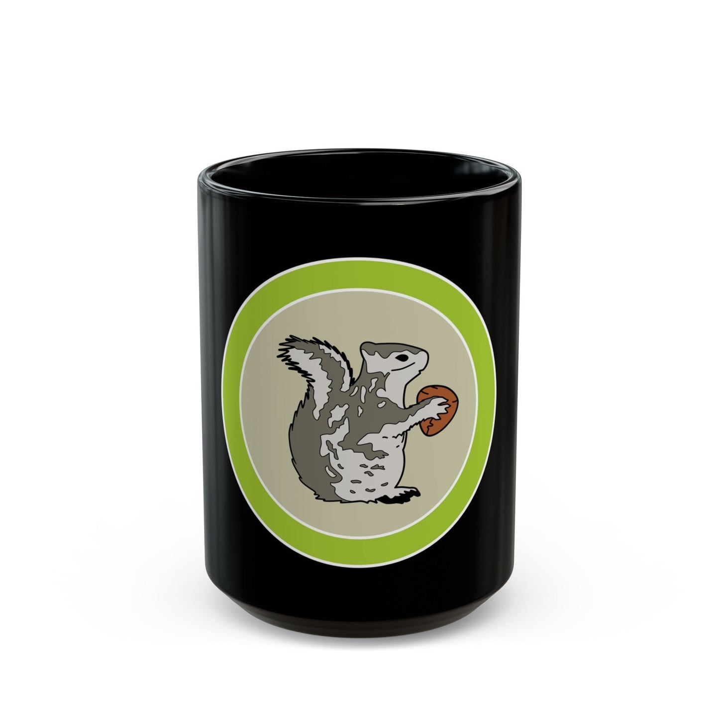 Mammal Study (Boy Scout Merit Badge) Black Coffee Mug-15oz-The Sticker Space