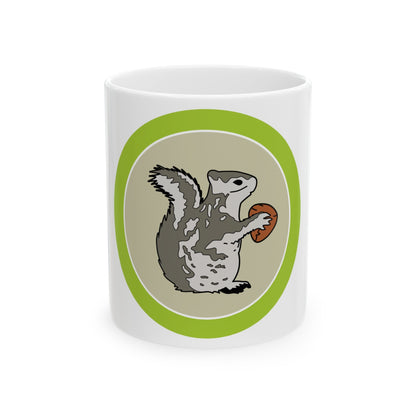 Mammal Study (Boy Scout Merit Badge) White Coffee Mug-11oz-The Sticker Space