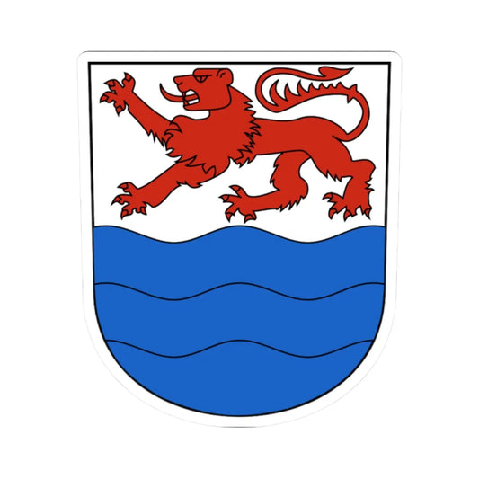 Mammern-blazon (Switzerland) (Coat of Arms) STICKER Vinyl Kiss-Cut Decal 2 Inch White - The Sticker Space