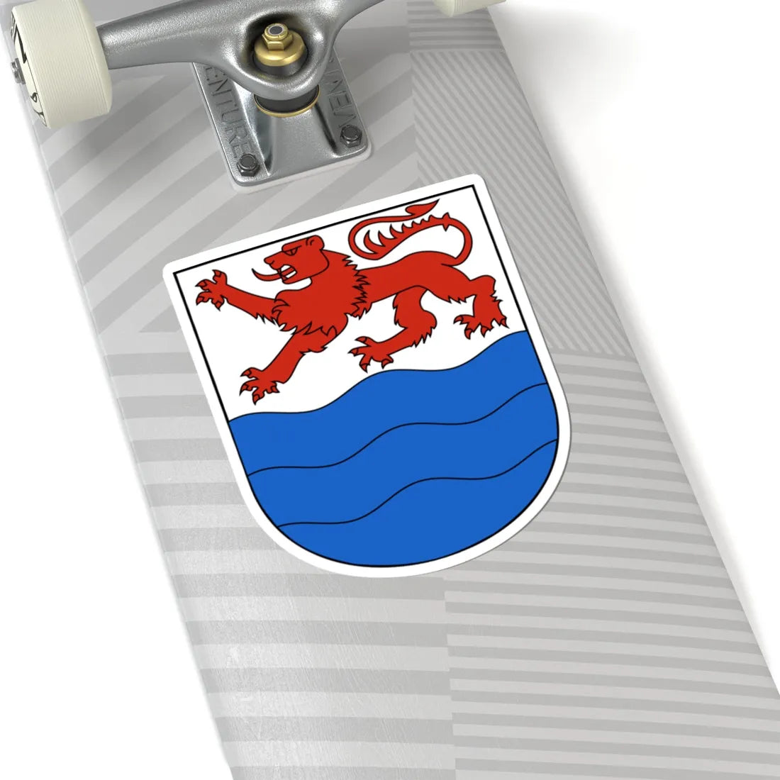 Mammern-blazon (Switzerland) (Coat of Arms) STICKER Vinyl Kiss-Cut Decal - The Sticker Space