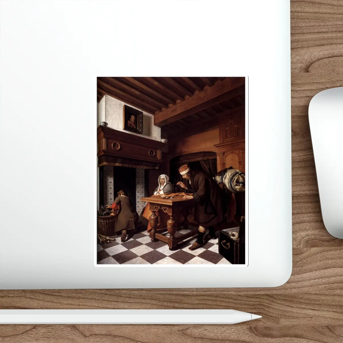 SKU:22794412642735984345 Sticker types:White Shape:Die-Cut Sizes:5" × 5"