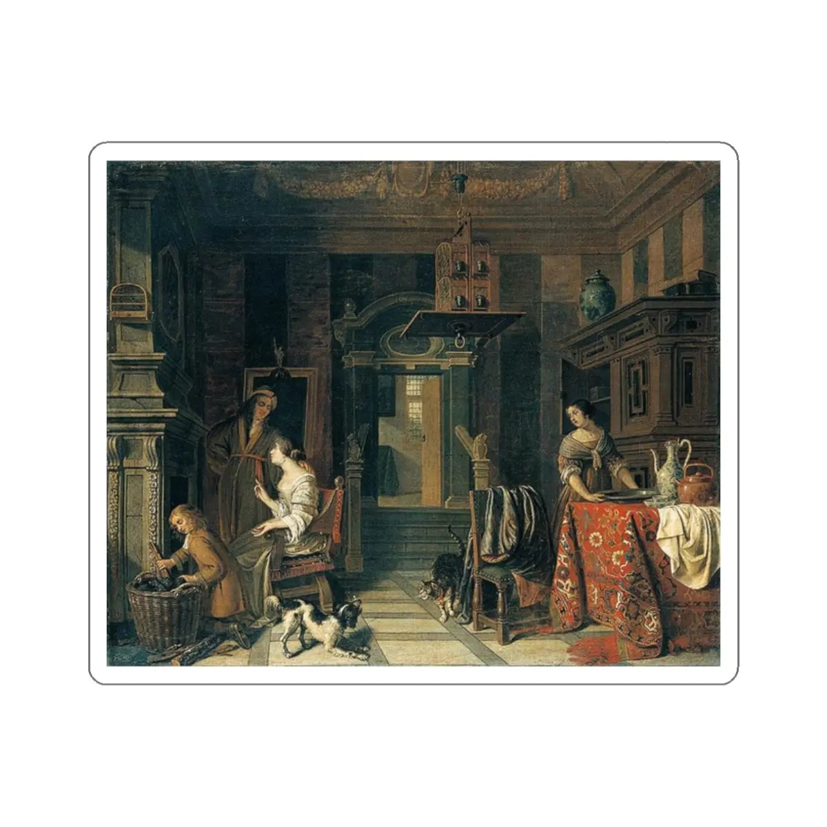 SKU:21020726349138349439 Sticker types:White Shape:Die-Cut Sizes:2" × 2"