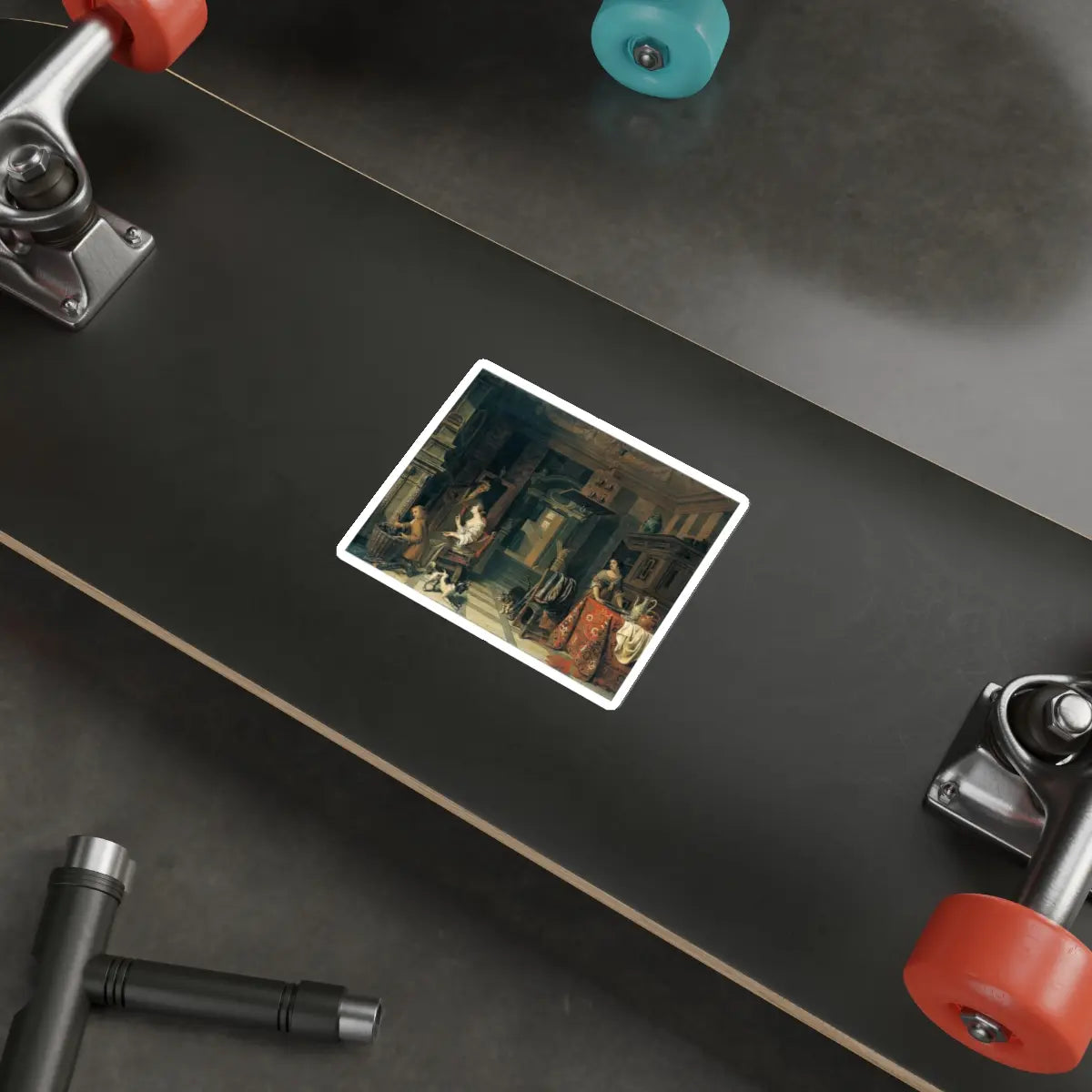 SKU:27362983415335584608 Sticker types:White Shape:Die-Cut Sizes:4" × 4"