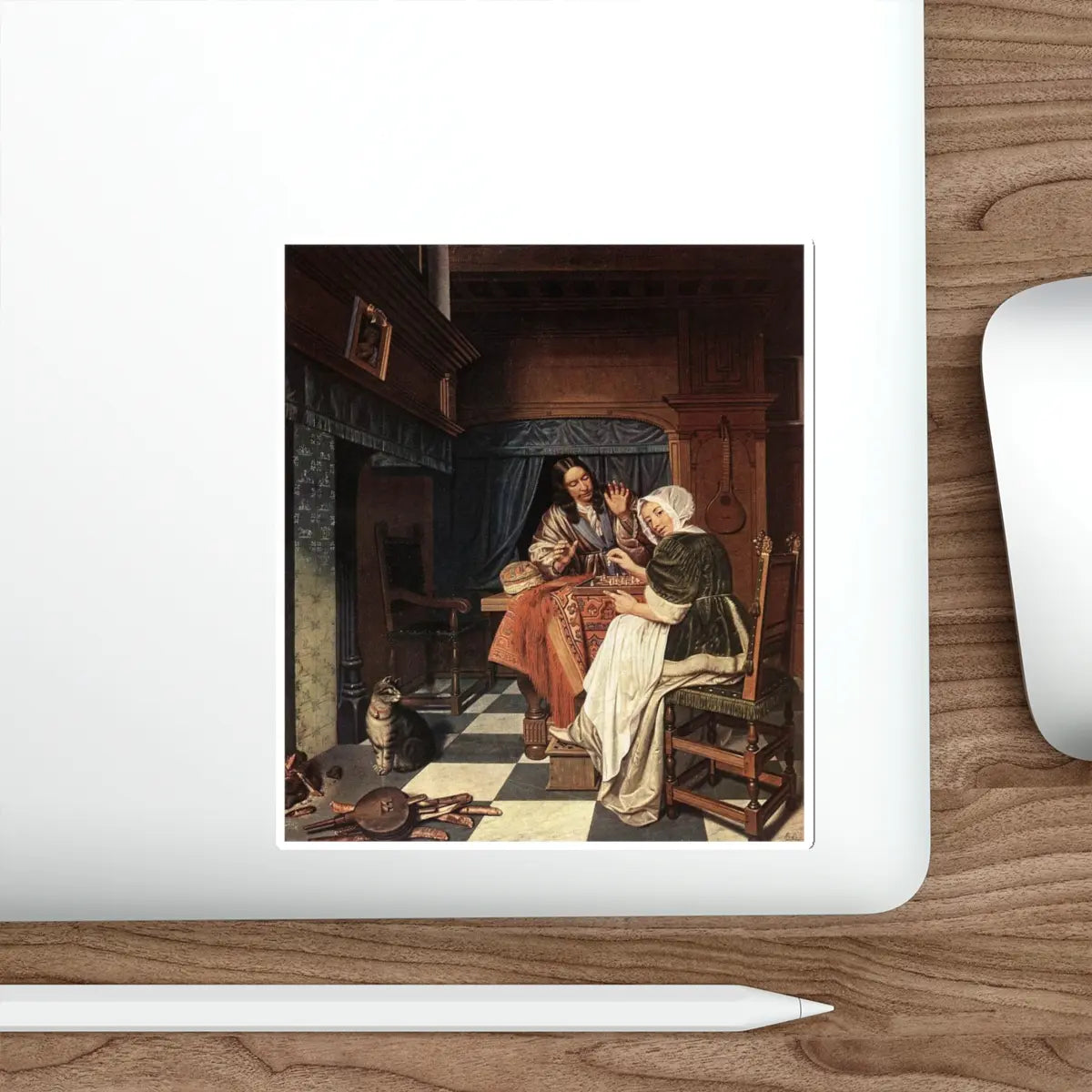 SKU:32886904458408486464 Sticker types:White Shape:Die-Cut Sizes:5" × 5"