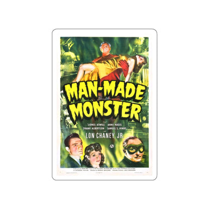 MAN-MADE MONSTER 1941 Movie Poster STICKER Vinyl Die-Cut Decal-White-The Sticker Space