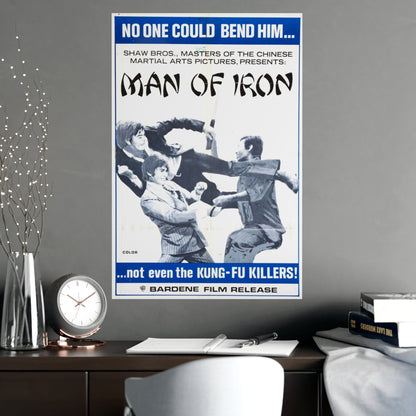 MAN OF IRON 1972 - Paper Movie Poster-The Sticker Space