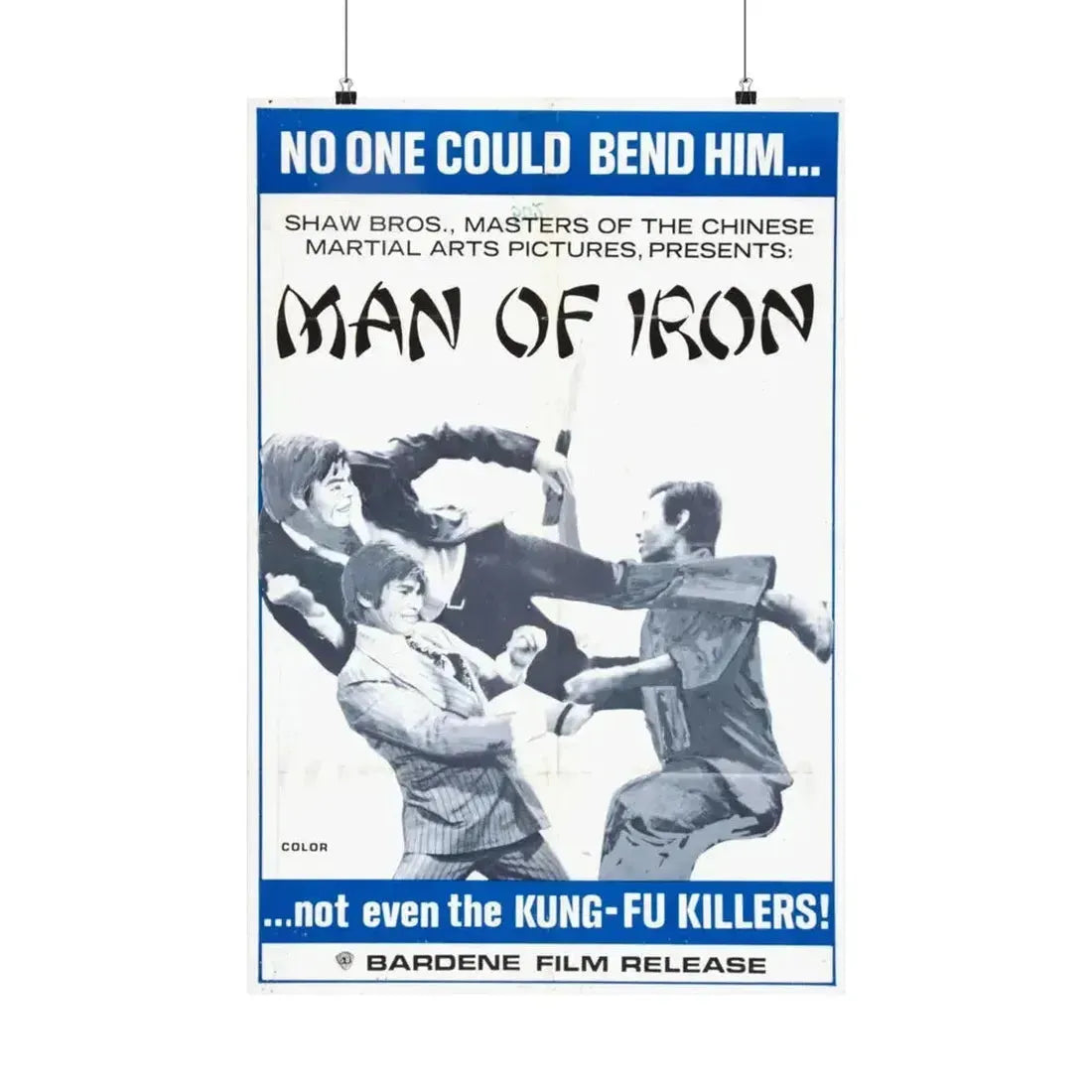 MAN OF IRON 1972 - Paper Movie Poster 20″ x 30″ Matte - The Sticker Space
