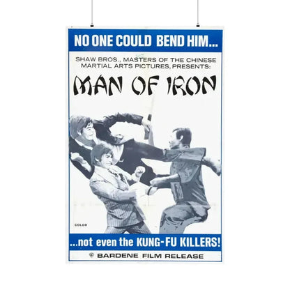 MAN OF IRON 1972 - Paper Movie Poster 36" x 54" Matte - The Sticker Space