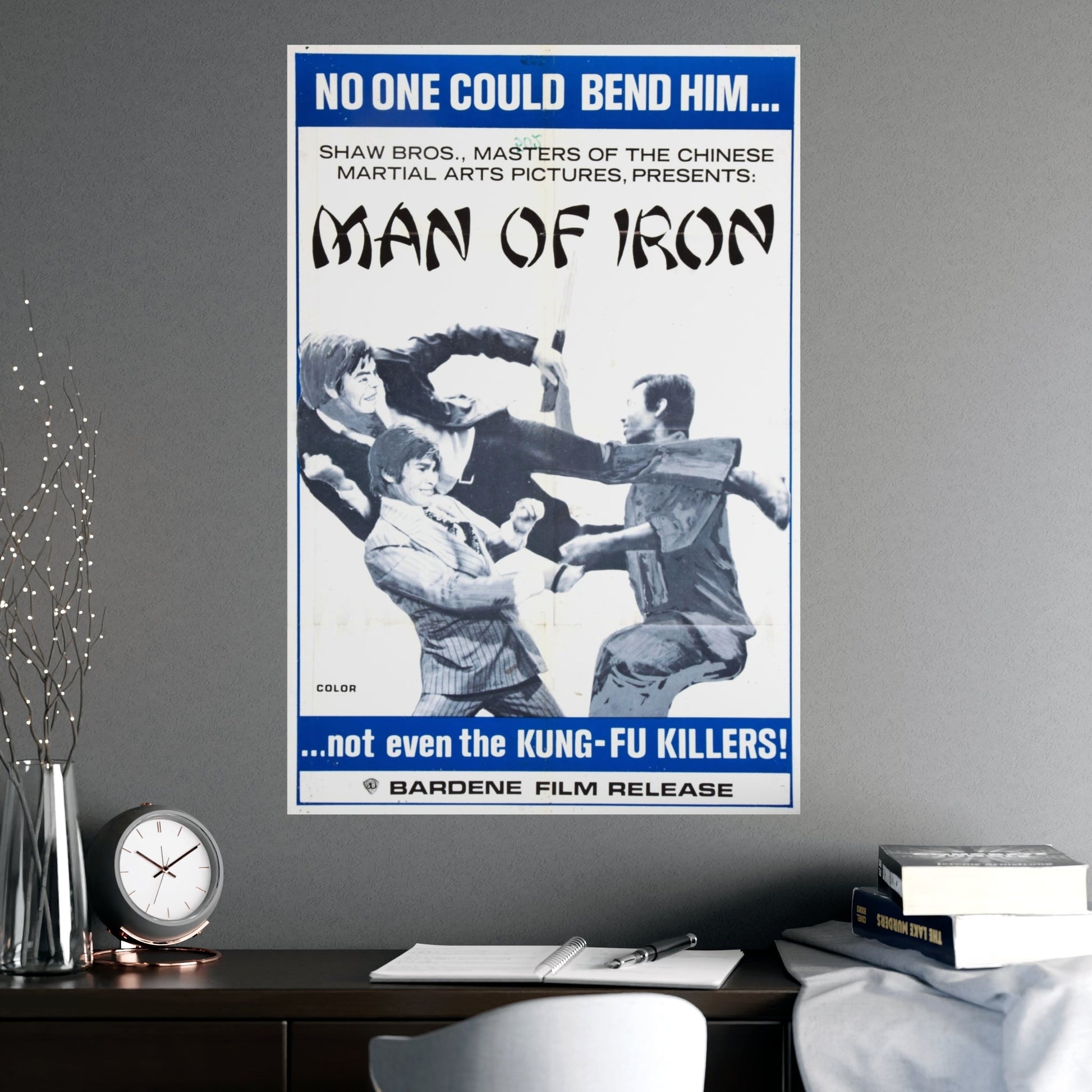 MAN OF IRON 1972 - Paper Movie Poster-The Sticker Space