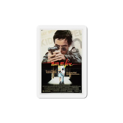 Man on Fire 1987 Movie Poster Refrigerator Magnet 5 Inch - The Sticker Space