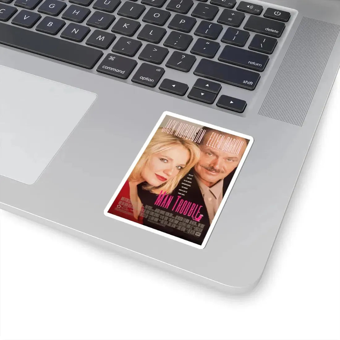 Man Trouble 1992 Movie Poster - STICKER Vinyl Kiss-Cut Decal - The Sticker Space