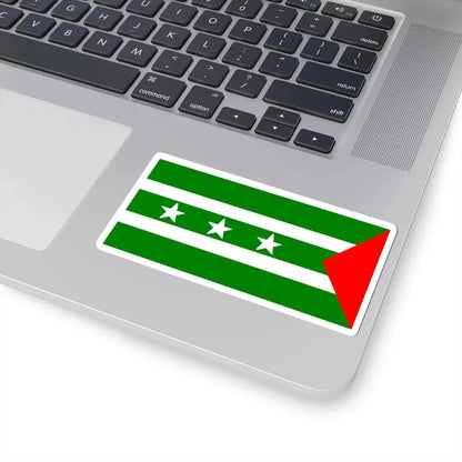 Manabi Flag (Ecuador) STICKER Vinyl Kiss-Cut Decal - The Sticker Space