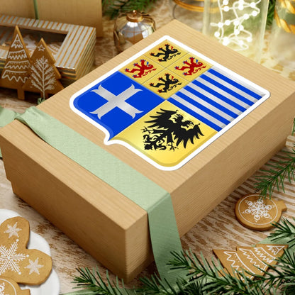 Manage wapen (Belgium) (Coat of Arms) STICKER Vinyl Kiss-Cut Decal - The Sticker Space