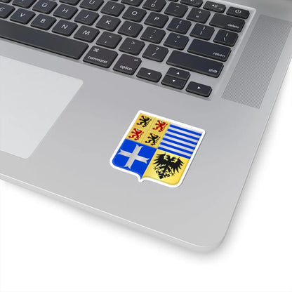 Manage wapen (Belgium) (Coat of Arms) STICKER Vinyl Kiss-Cut Decal - The Sticker Space