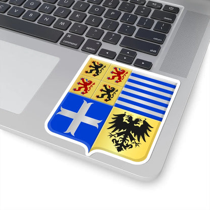 Manage wapen (Belgium) (Coat of Arms) STICKER Vinyl Kiss-Cut Decal - The Sticker Space