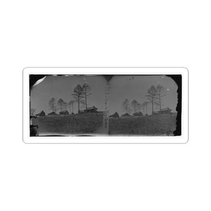 Manassas, Va. Confederate Winter Quarters (U.S. Civil War) STICKER Vinyl Kiss-Cut Decal 2 Inch White - The Sticker Space