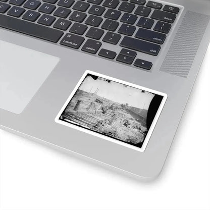 Manassas, Va. Orange and Alexandria Railroad Wrecked by Retreating Confederates (U.S. Civil War) STICKER Vinyl Kiss-Cut Decal - The Sticker Space