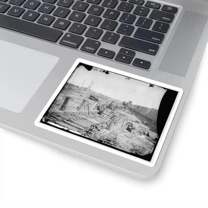 Manassas, Va. Orange and Alexandria Railroad Wrecked by Retreating Confederates (U.S. Civil War) STICKER Vinyl Kiss-Cut Decal - The Sticker Space