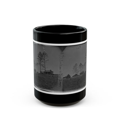 Manassas, Va. Confederate Winter Quarters (U.S. Civil War) Black Coffee Mug-15oz-The Sticker Space