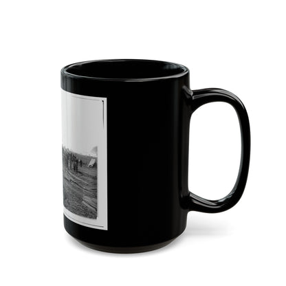 Manassas, Va. Provost Guard Of The 9th New York Infantry (U.S. Civil War) Black Coffee Mug-The Sticker Space