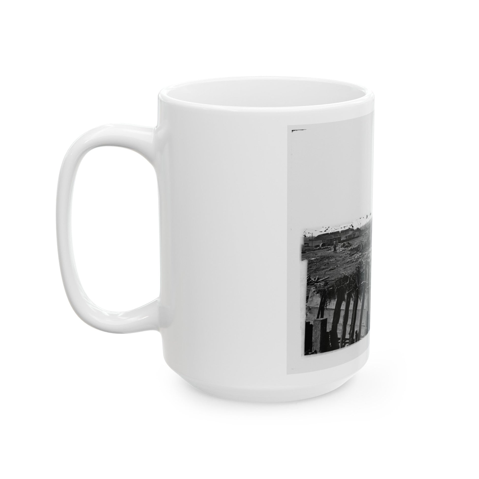 Manassas, Va. Provost Guard Of The 9th New York Infantry (U.S. Civil War) White Coffee Mug-The Sticker Space