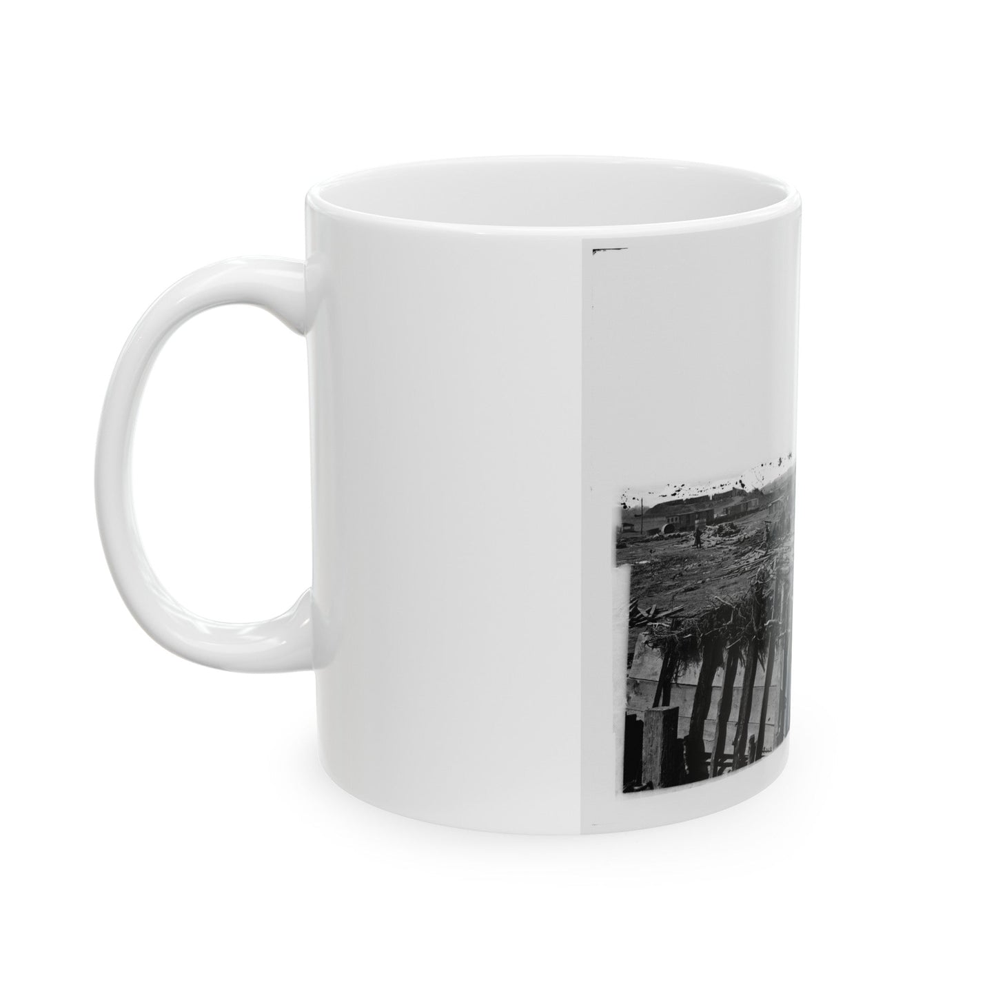 Manassas, Va. Provost Guard Of The 9th New York Infantry (U.S. Civil War) White Coffee Mug-The Sticker Space