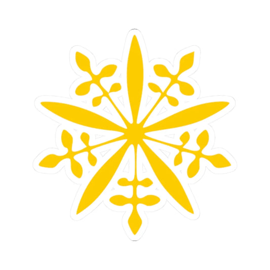 Manchukuo Coat Of Arms (Coat of Arms) STICKER Vinyl Kiss-Cut Decal 2 Inch White - The Sticker Space