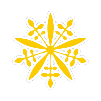 Manchukuo Coat Of Arms (Coat of Arms) STICKER Vinyl Kiss-Cut Decal 6 Inch White - The Sticker Space