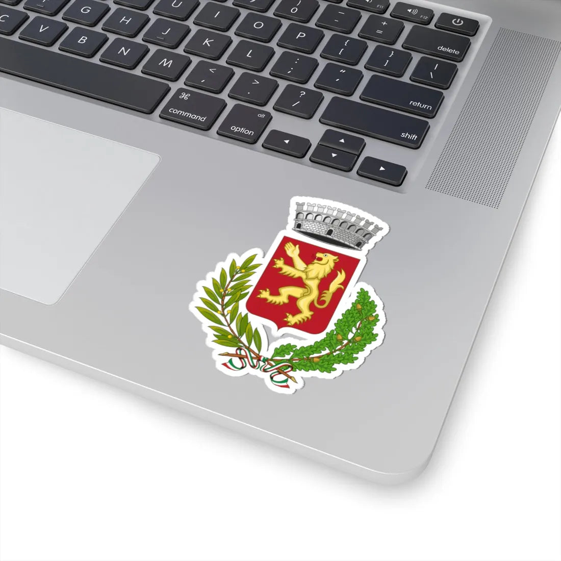 Manciano-Stemma (Italy) (Coat of Arms) STICKER Vinyl Kiss-Cut Decal - The Sticker Space
