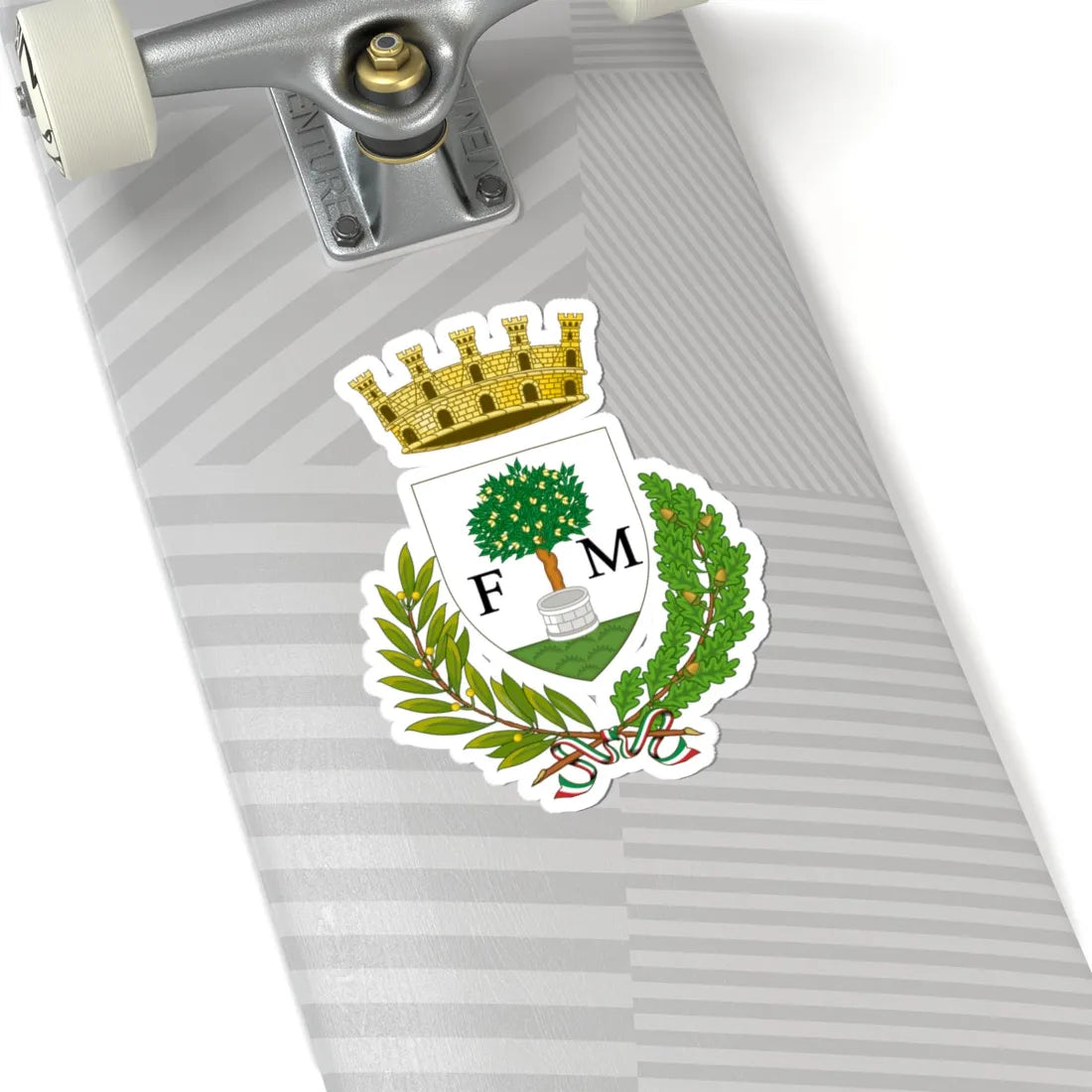 Manduria-Stemma (Italy) (Coat of Arms) STICKER Vinyl Kiss-Cut Decal - The Sticker Space
