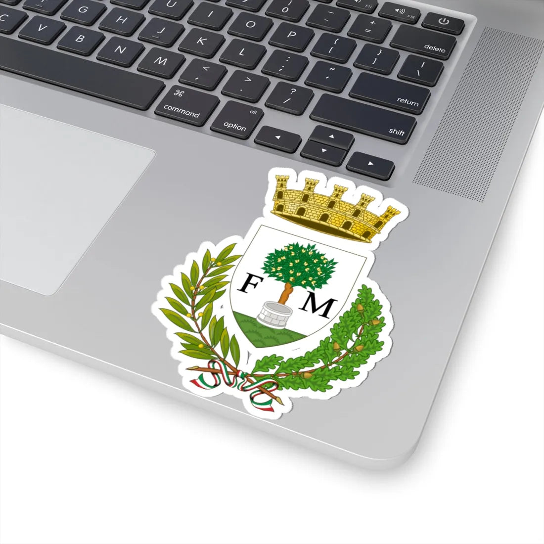 Manduria-Stemma (Italy) (Coat of Arms) STICKER Vinyl Kiss-Cut Decal - The Sticker Space