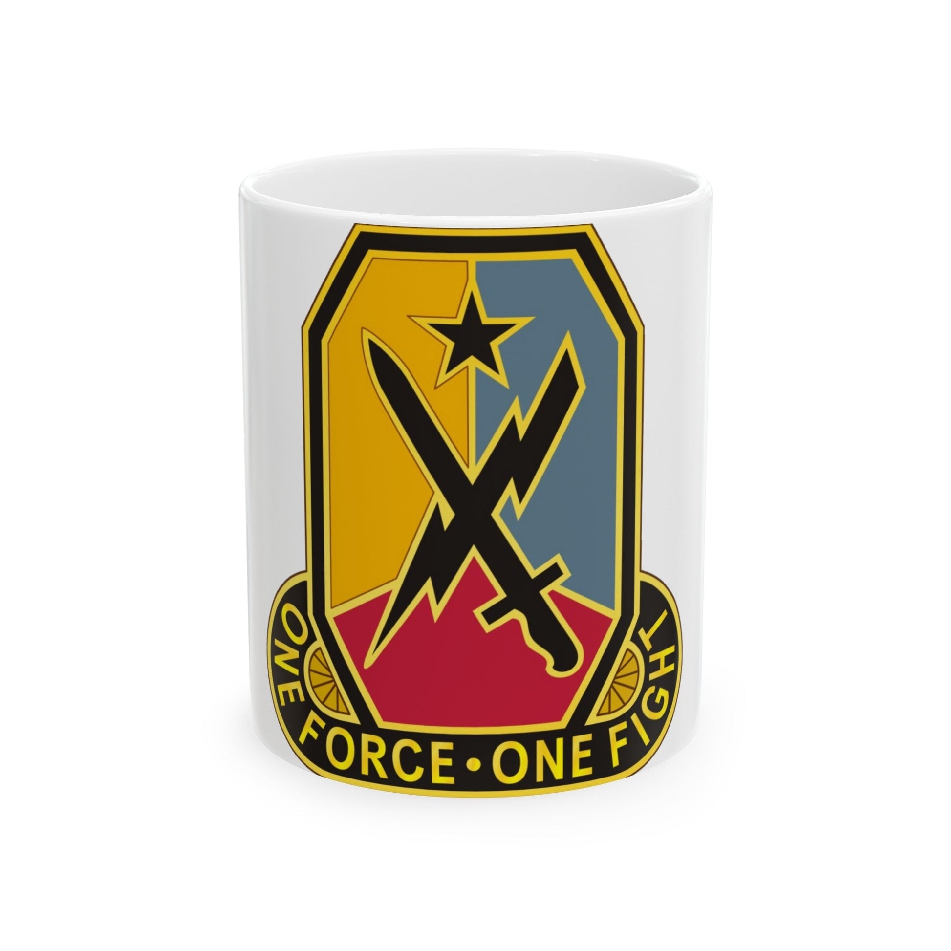 Maneuver Center of Excellence Fort Benning Georgia 2 (U.S. Army) White Coffee Mug-11oz-The Sticker Space