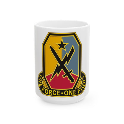 Maneuver Center of Excellence Fort Benning Georgia 2 (U.S. Army) White Coffee Mug-15oz-The Sticker Space