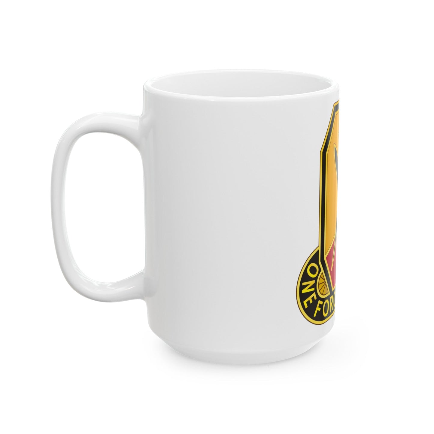 Maneuver Center of Excellence Fort Benning Georgia 2 (U.S. Army) White Coffee Mug-The Sticker Space