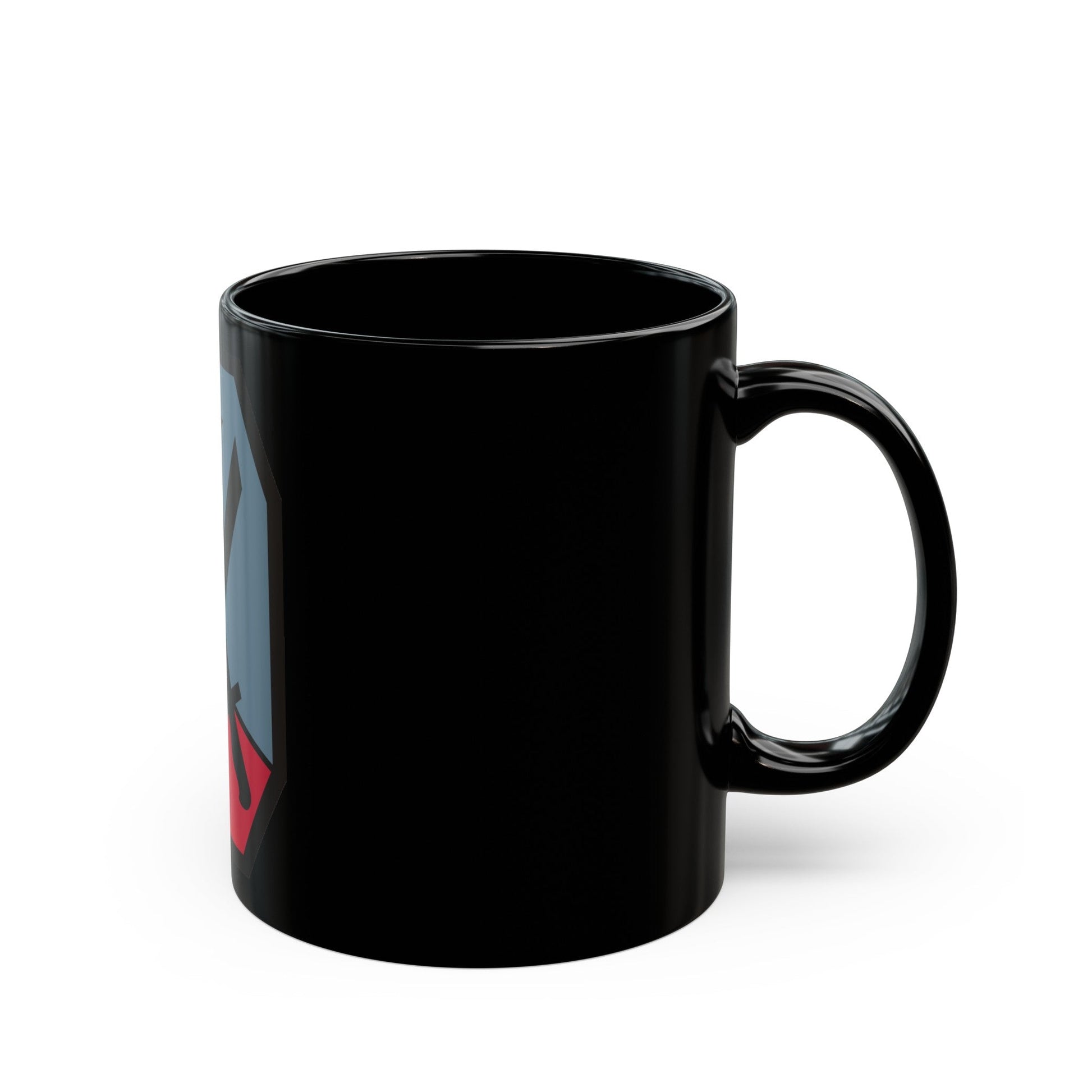 Maneuver Center of Excellence Fort Benning Georgia (U.S. Army) Black Coffee Mug-The Sticker Space