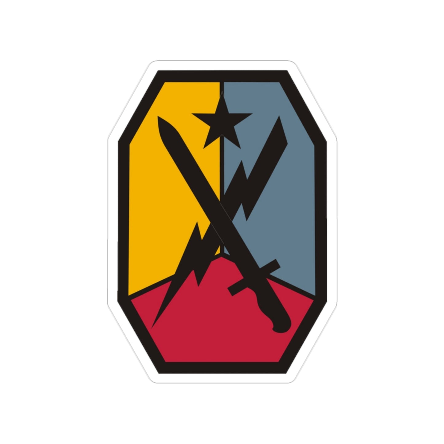 Maneuver Center of Excellence Fort Benning Georgia (U.S. Army) Transparent STICKER Die-Cut Vinyl Decal-2 Inch-The Sticker Space