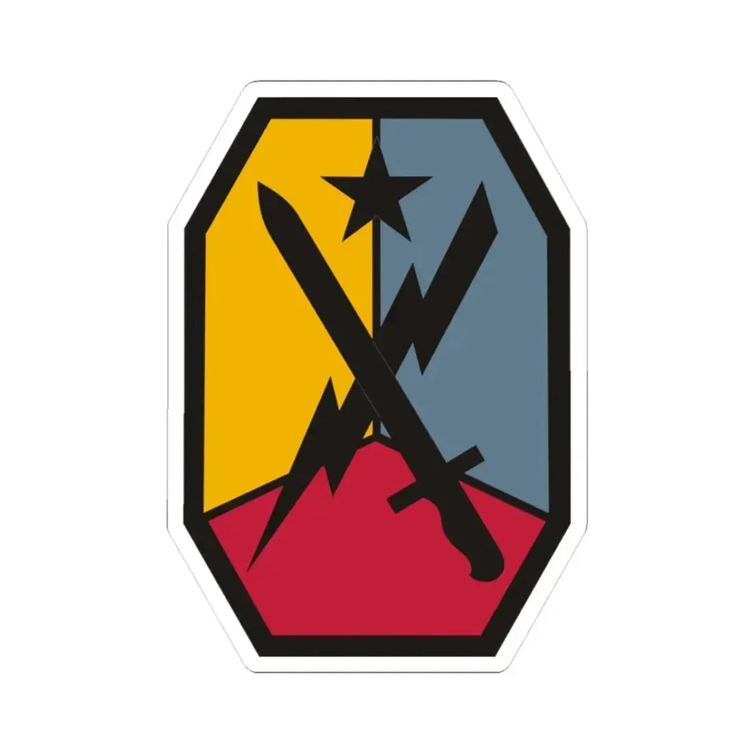 Maneuver Center of Excellence Fort Benning Georgia (U.S. Army) STICKER Vinyl Kiss-Cut Decal 3 Inch White - The Sticker Space