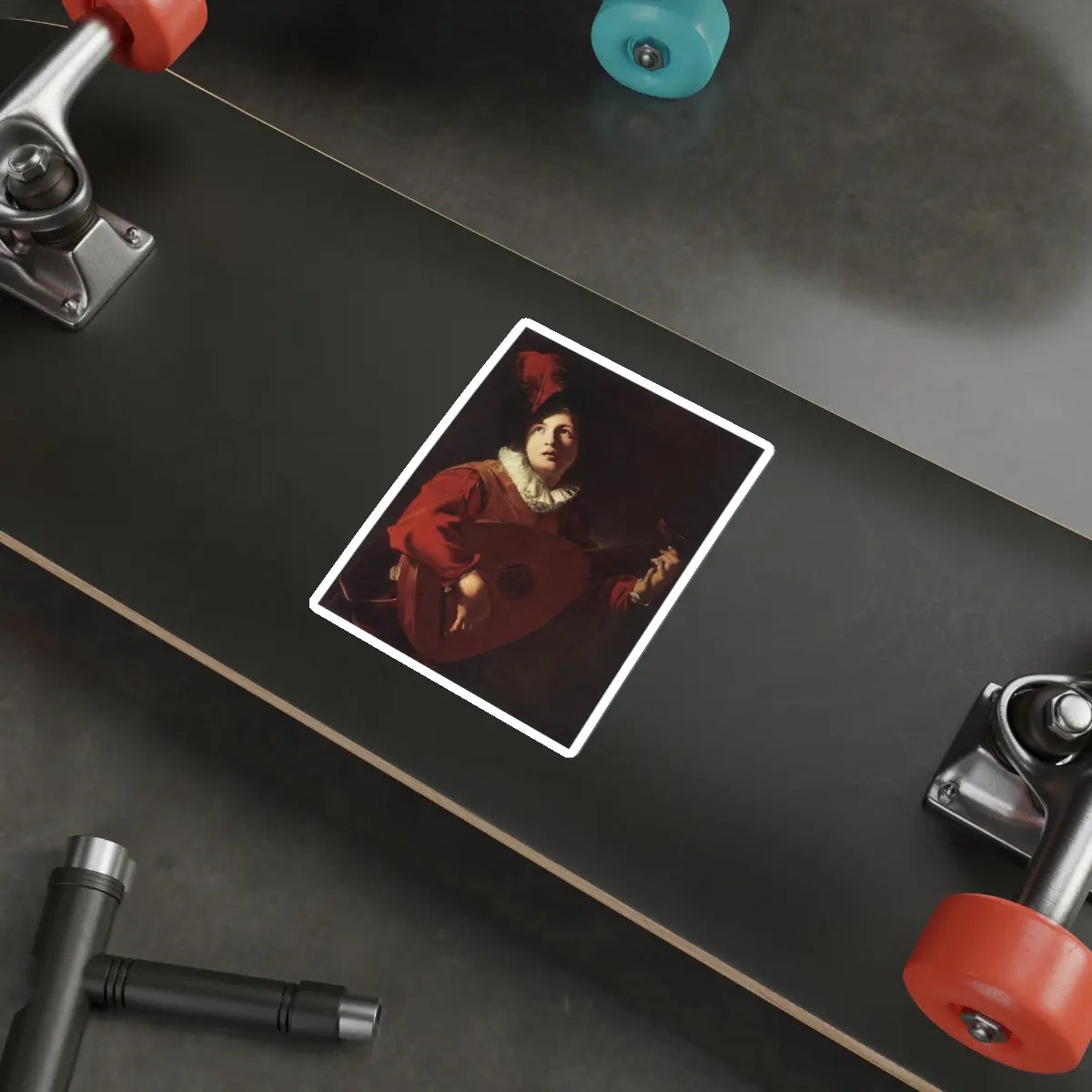 SKU:22737708014400300104 Sticker types:White Shape:Die-Cut Sizes:5" × 5"