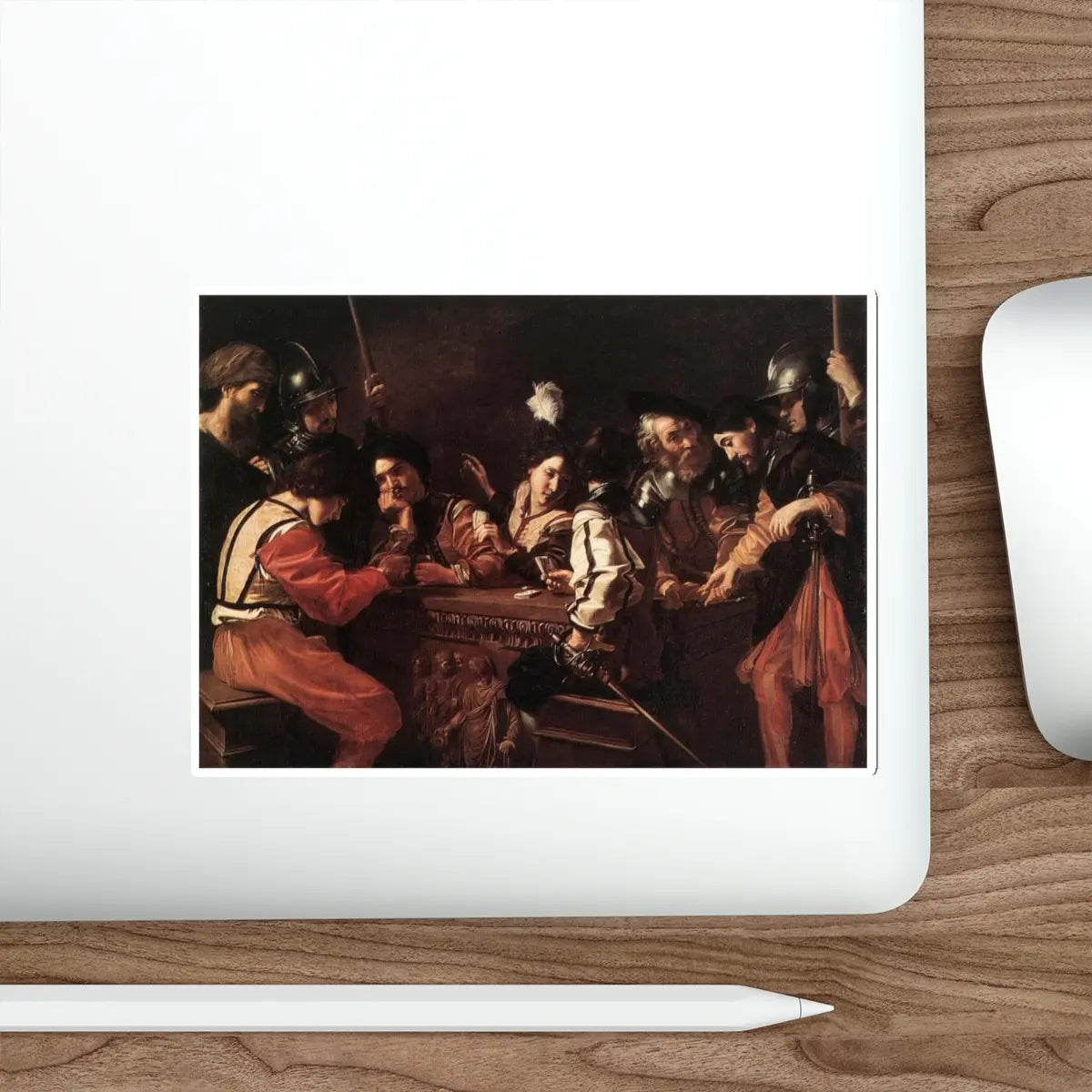 SKU:10728410987267820149 Sticker types:White Shape:Die-Cut Sizes:6" × 6"