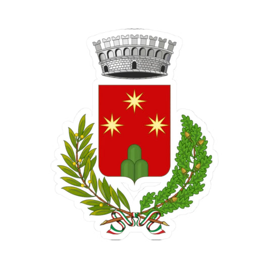 Mangone-Stemma (Italy) (Coat of Arms) STICKER Vinyl Kiss-Cut Decal 2 Inch White - The Sticker Space