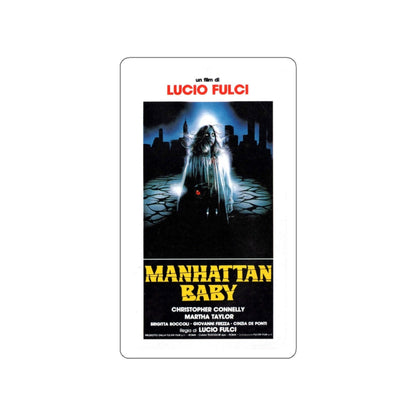 MANHATTAN BABY 1982 Movie Poster STICKER Vinyl Die-Cut Decal-5 Inch-The Sticker Space