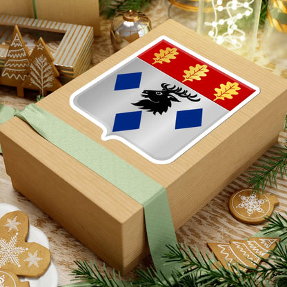 Manhay wapen (Belgium) (Coat of Arms) STICKER Vinyl Kiss-Cut Decal - The Sticker Space