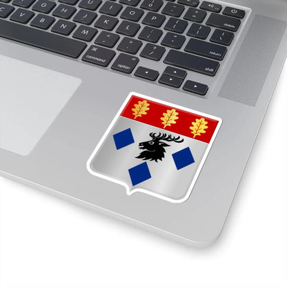 Manhay wapen (Belgium) (Coat of Arms) STICKER Vinyl Kiss-Cut Decal - The Sticker Space