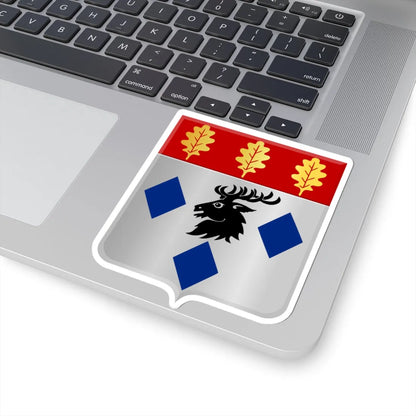 Manhay wapen (Belgium) (Coat of Arms) STICKER Vinyl Kiss-Cut Decal - The Sticker Space