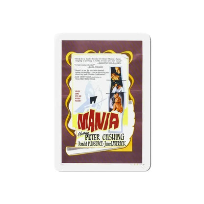 MANIA 1960 Movie Poster - Refrigerator Magnet 5 Inch Die-Cut - The Sticker Space