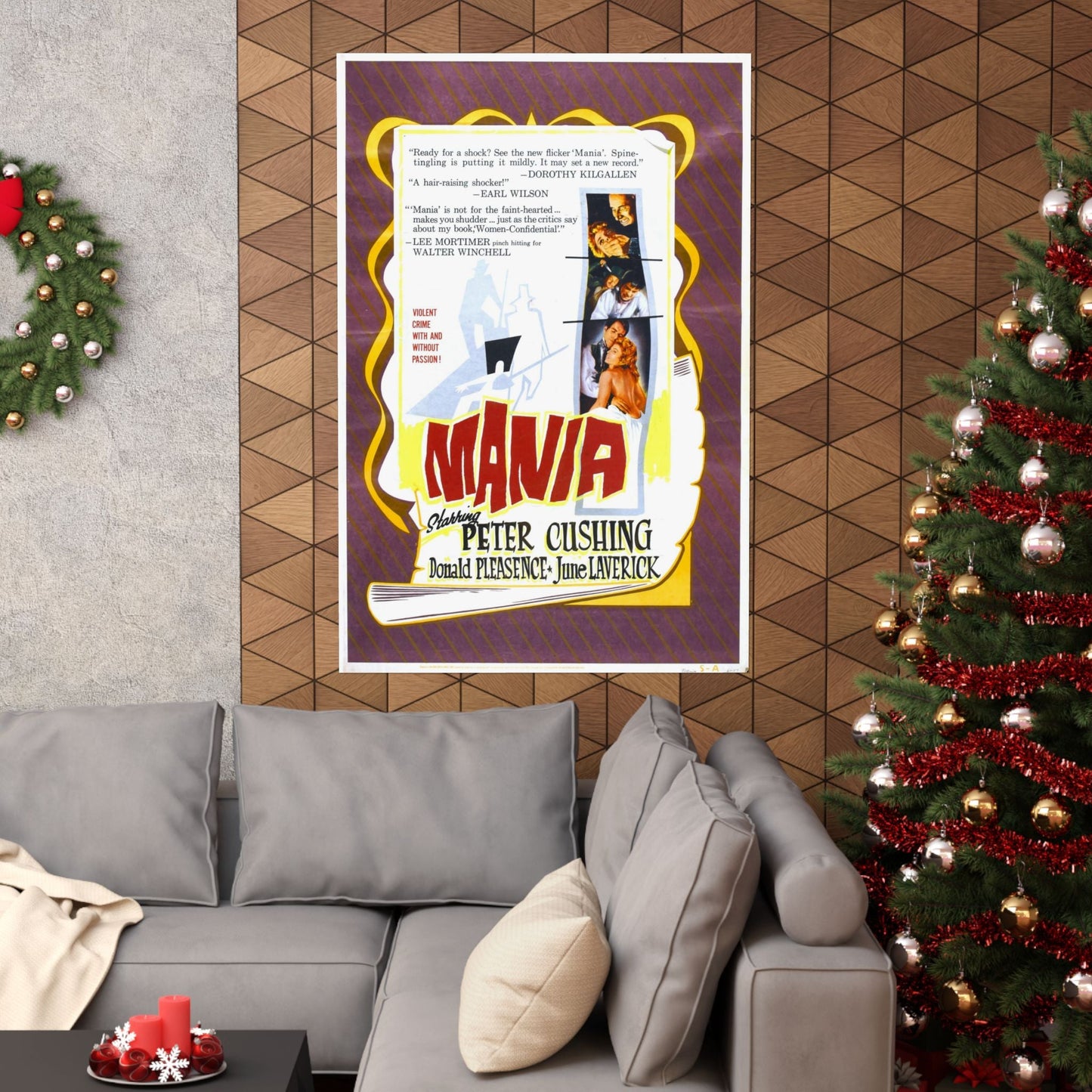 MANIA 1960 - Paper Movie Poster-The Sticker Space