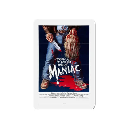 MANIAC 1980 Movie Poster - Refrigerator Magnet - The Sticker Space