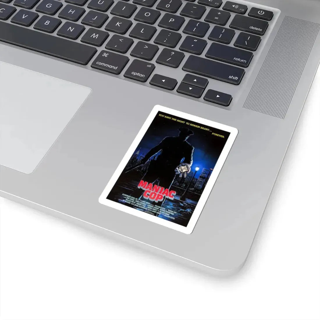 MANIAC COP 1988 Movie Poster - STICKER Vinyl Kiss-Cut Decal - The Sticker Space
