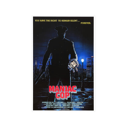 MANIAC COP 1988 - Paper Movie Poster-12″ x 18″ (Vertical)-The Sticker Space