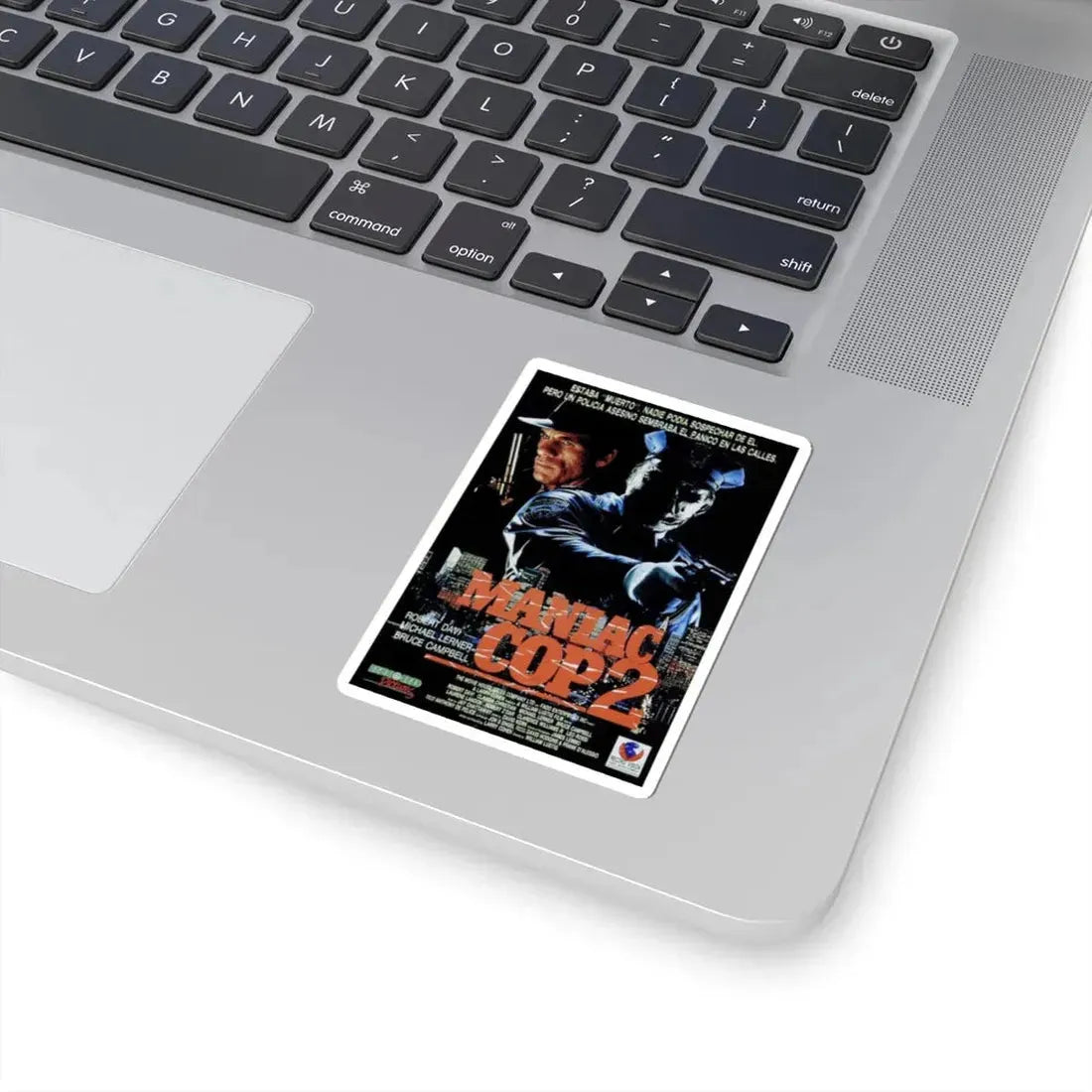 MANIAC COP 2 (SPANISH) 1990 Movie Poster - STICKER Vinyl Kiss-Cut Decal - The Sticker Space